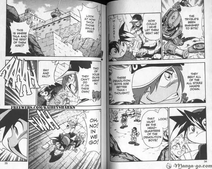 Bakuden Shoot Beyblade Chapter 6.1 15